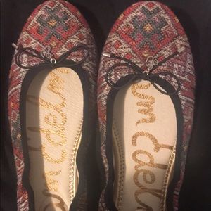 Sam Edelman ballerina flats (multi- color/ print)